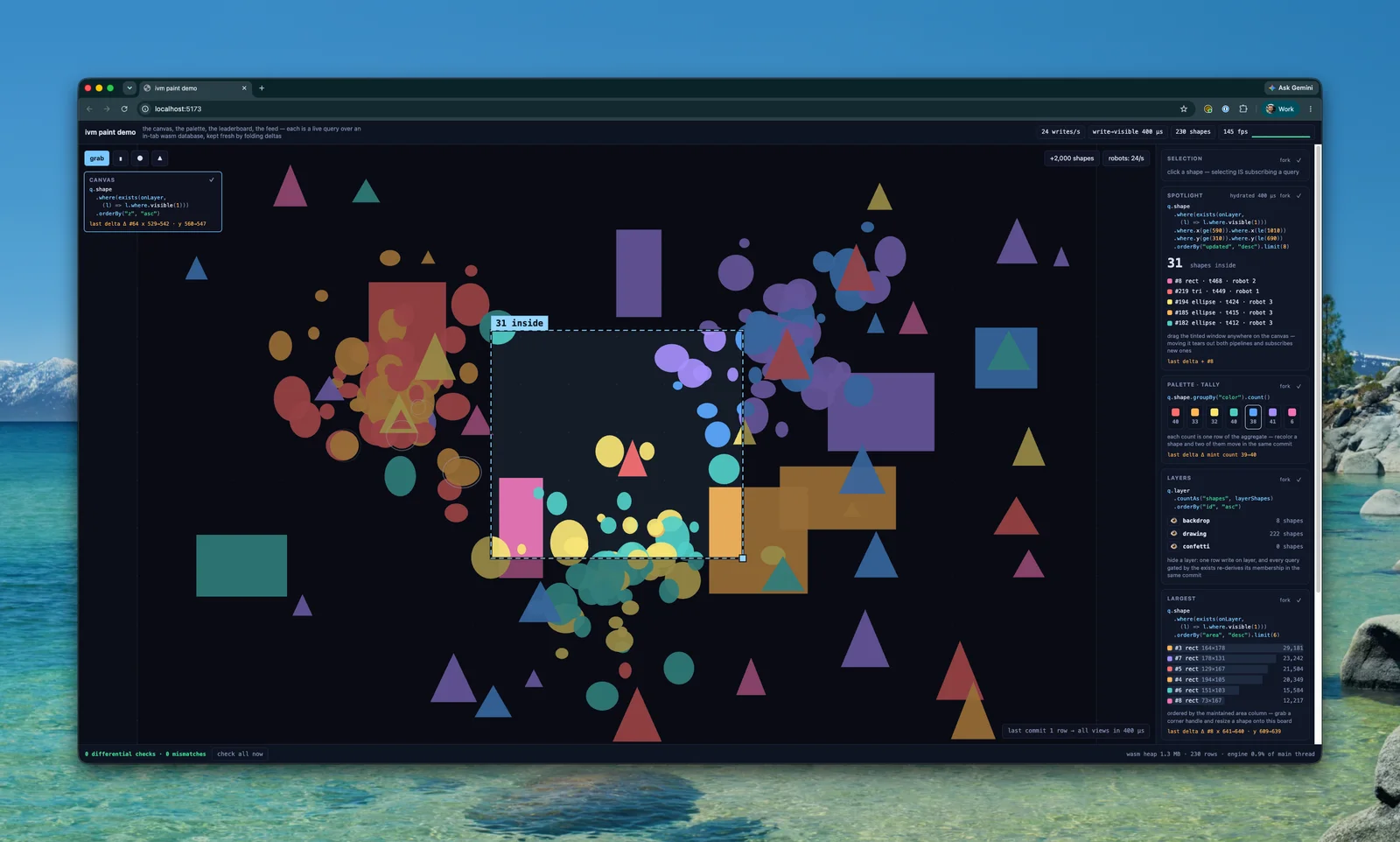 The wasm canvas demo